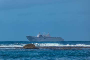 Cuatro países participan en ejercicios de desembarco frente a Las Canteras (Foto Antonio Rico)